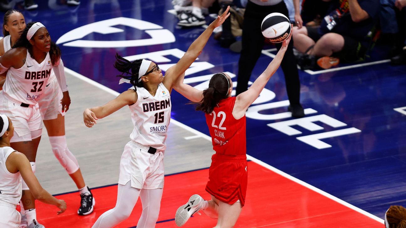 WNBA rookie tracker: Clark, Fever pull out win against the Dream
