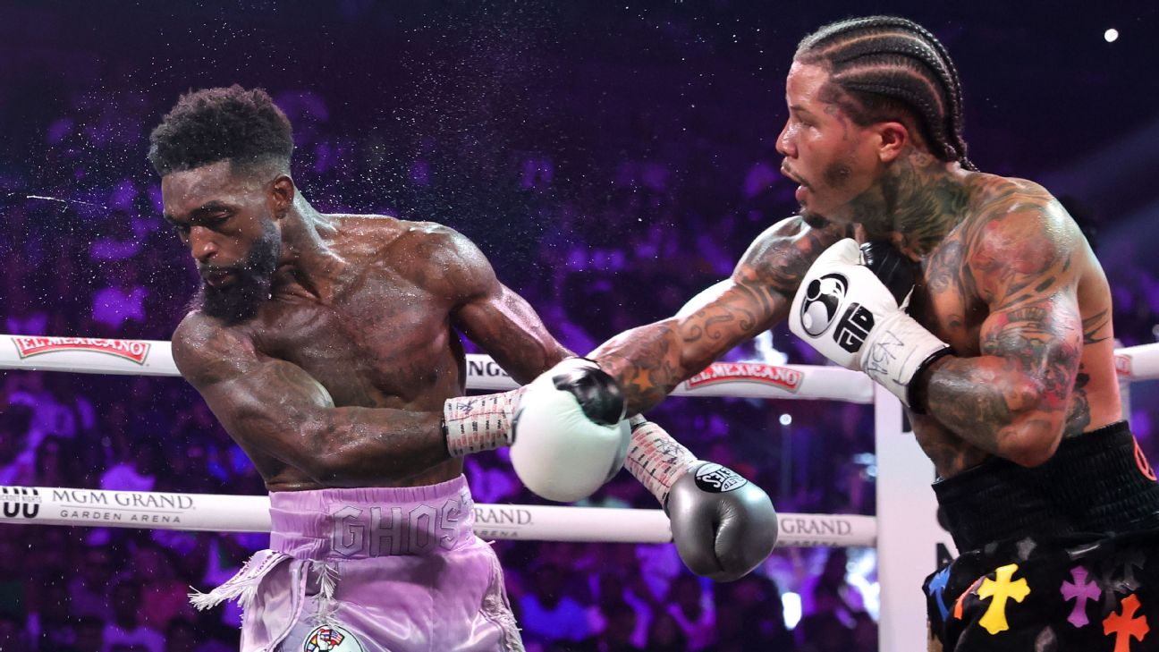Gervonta Davis acerta gancho 'mortal' no 8° round, nocauteia Frank