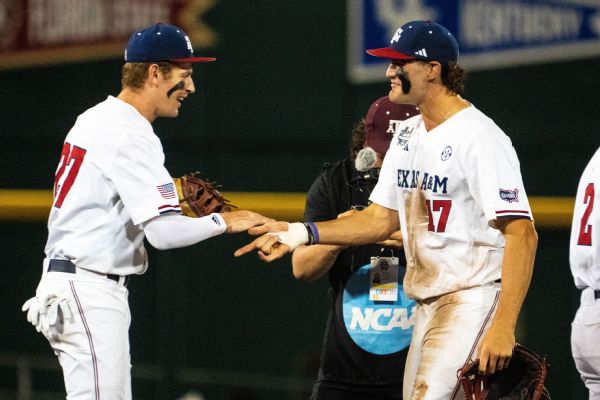Texas A&M robs HR in 9th to win MCWS thriller www.espn.com – TOP