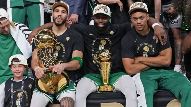 2024-25 NBA championship odds: Celtics are betting favorites