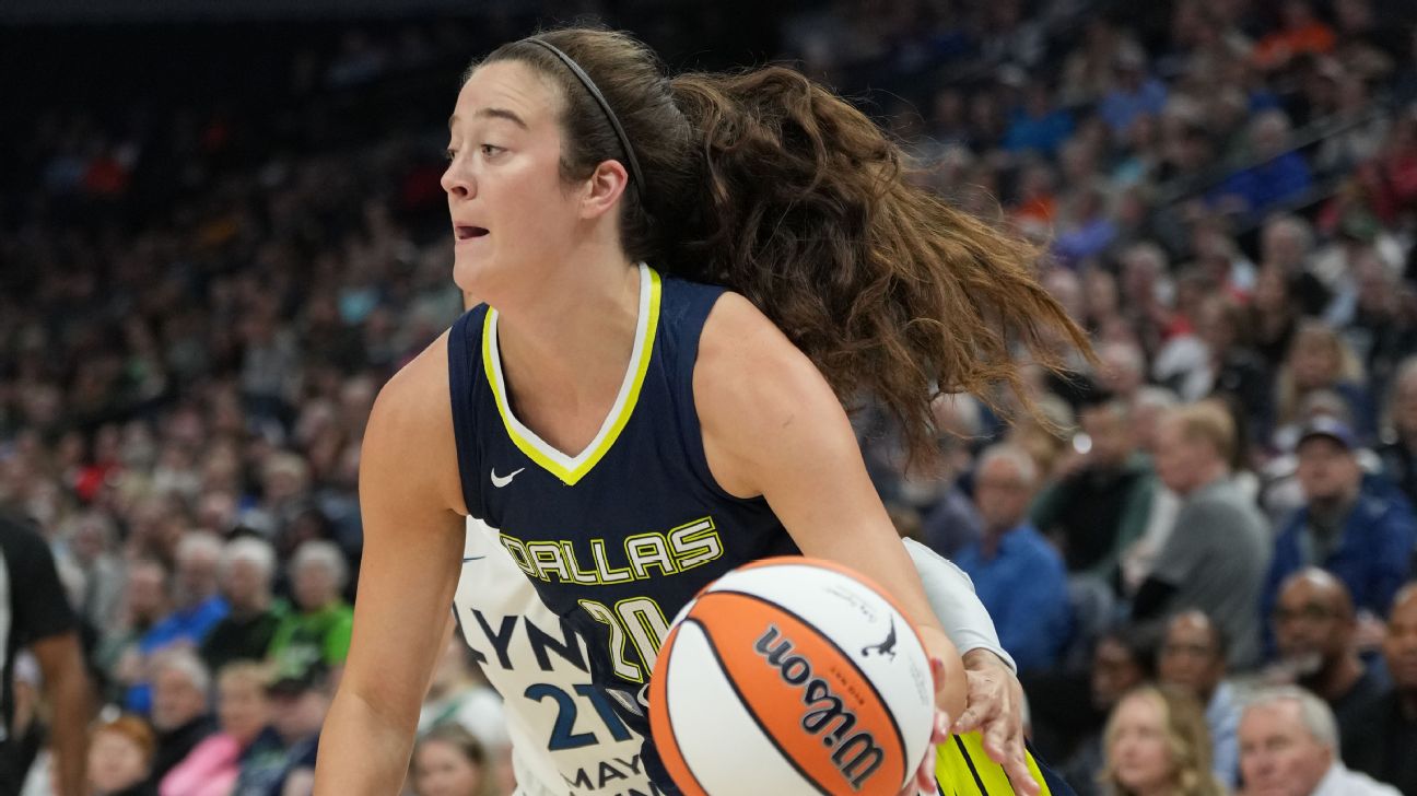 Wings' Maddy Siegrist out through WNBA break after finger surgery