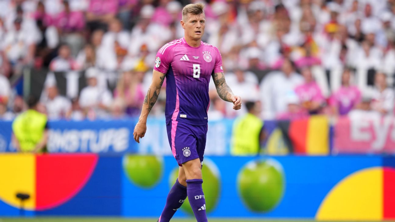 Euro 2024 Daily  Germany s Kroos is showing age is just a number