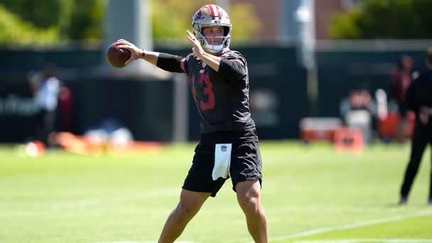 Now healthy, 49ers QB Brock Purdy looks to elevate his game