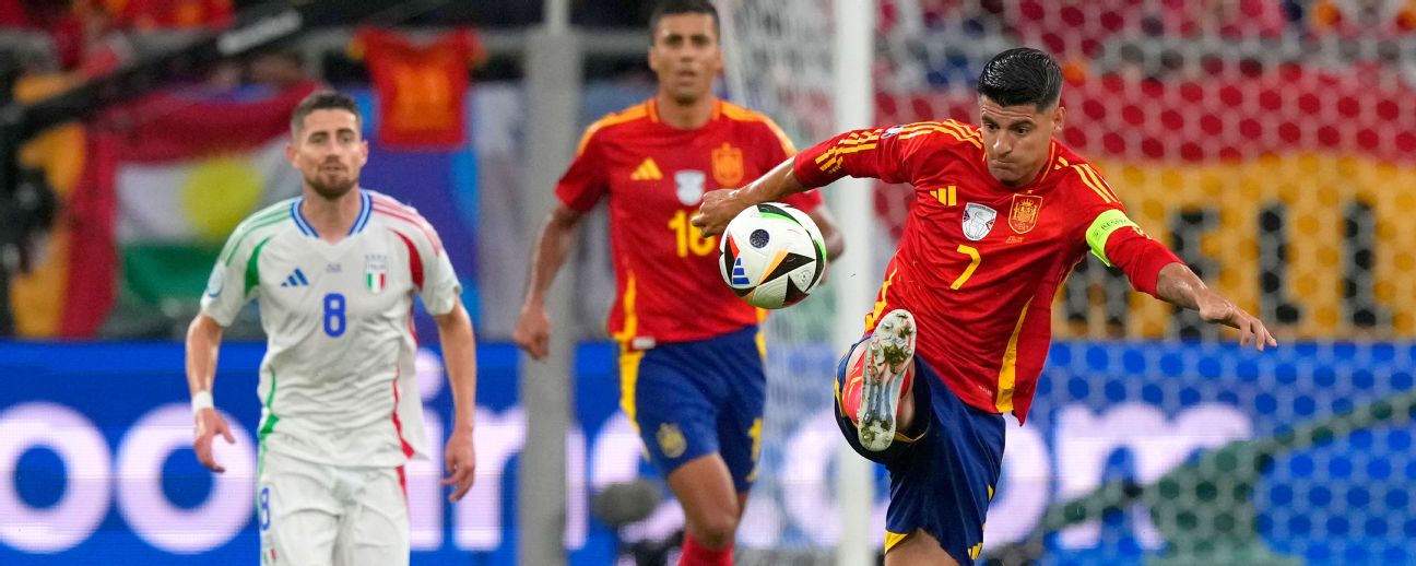 Follow live: Spain, Italy face off in pivotal matchup www.espn.com – TOP
