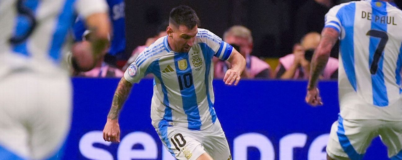 Follow live: Messi leads Copa holders Argentina vs. Canada