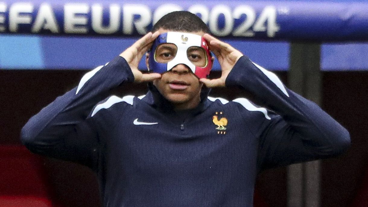 France Flag Mask