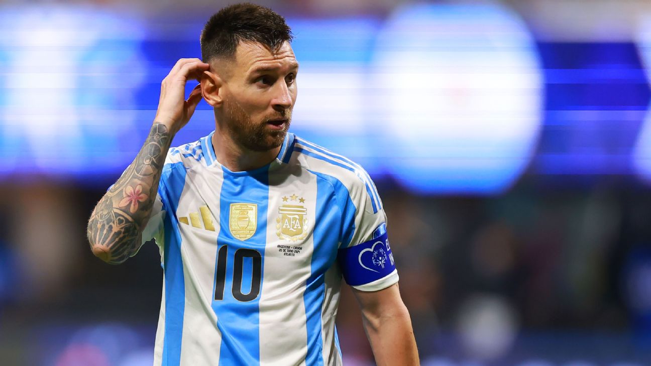 Tracking every record Messi breaks at Copa America 2024