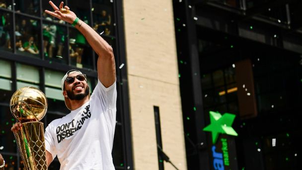 Best moments from the Celtics' 2024 NBA championship parade