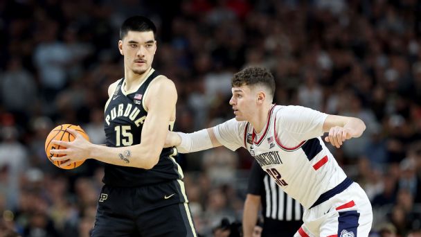 Why NBA teams are so intrigued by 7-footers Donovan Clingan and Zach Edey — for different reasons