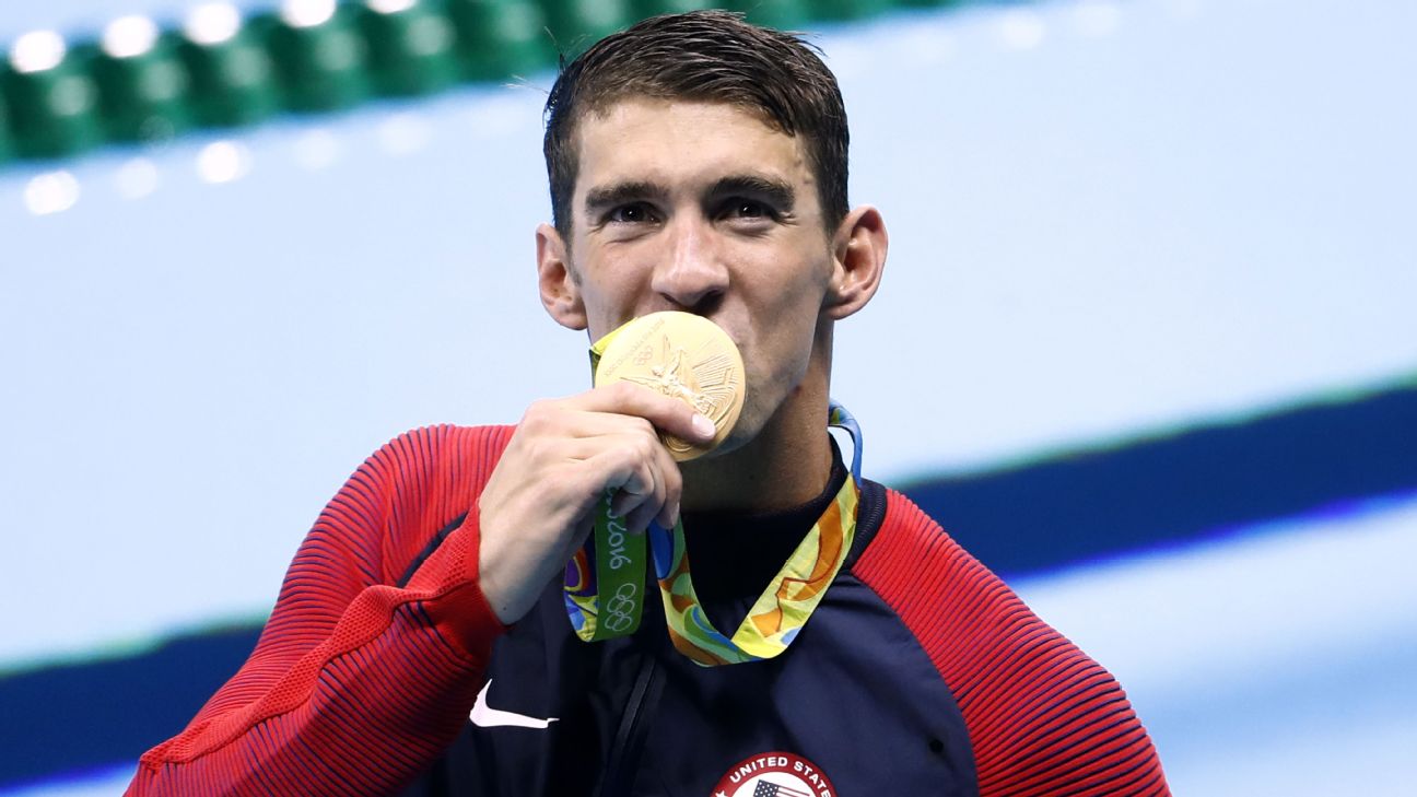 Juegos Olímpicos: ¿Quiénes son los máximos ganadores de medallas? - ESPN, image size:1296x729