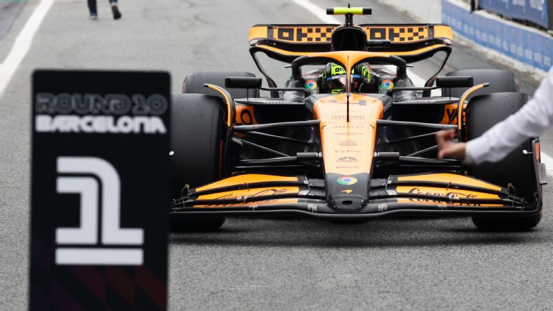 Norris delivers best lap ‘ever’ after McLaren fire www.espn.com – TOP