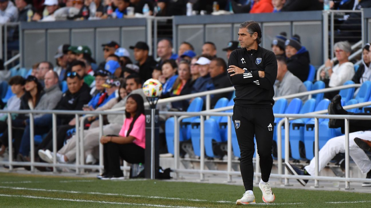 Last-place Earthquakes fire coach Luchi Gonzalez