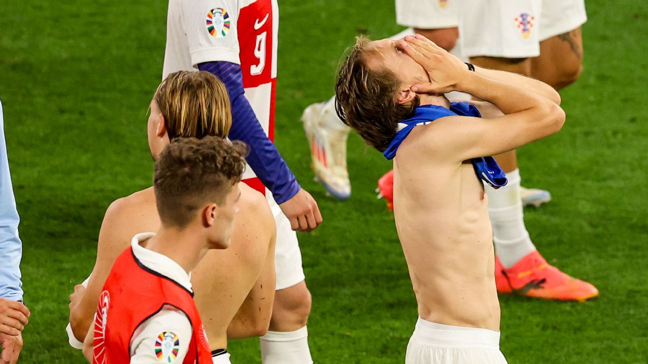 Modric not done for Croatia after 'brutal' Italy game