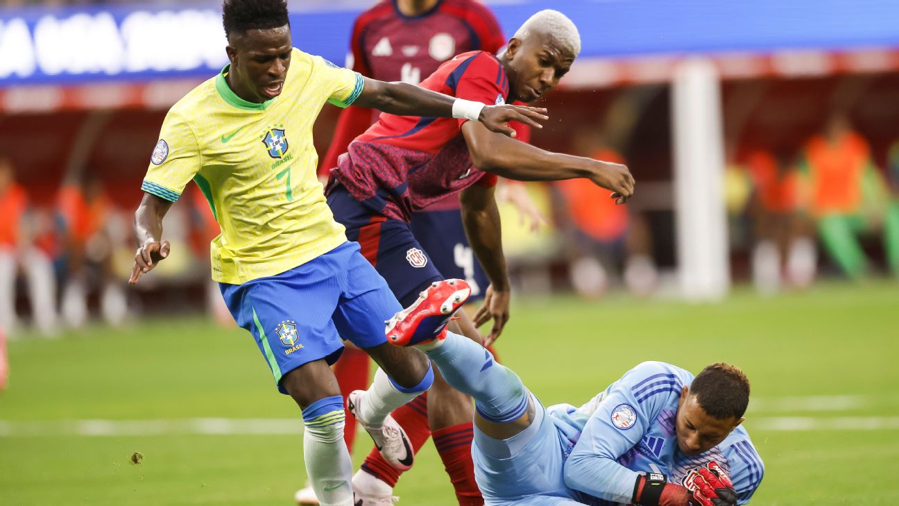 Costa Rica hold Brazil scoreless in Copa opener