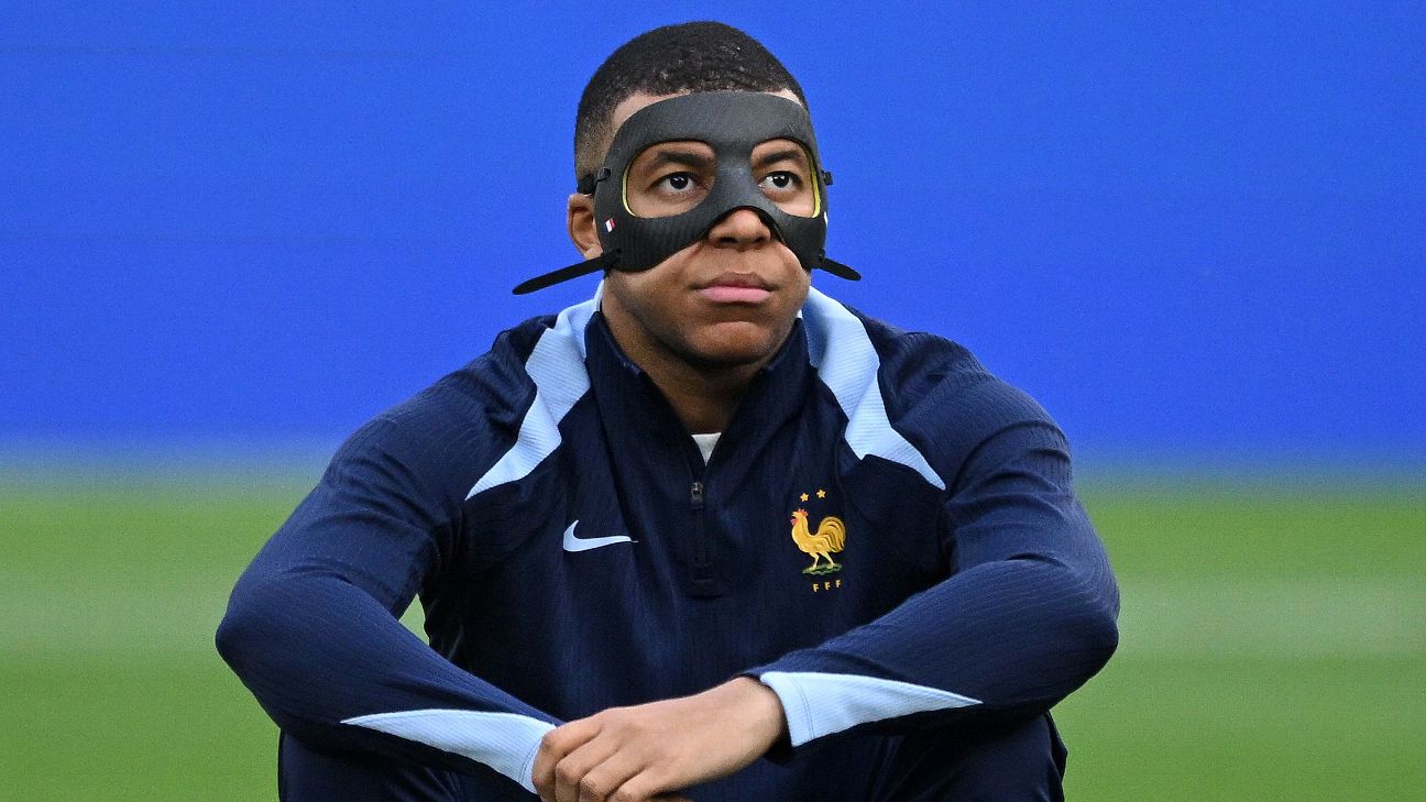 Sources: Mbappé to start vs. Poland with mask on www.espn.com – TOP