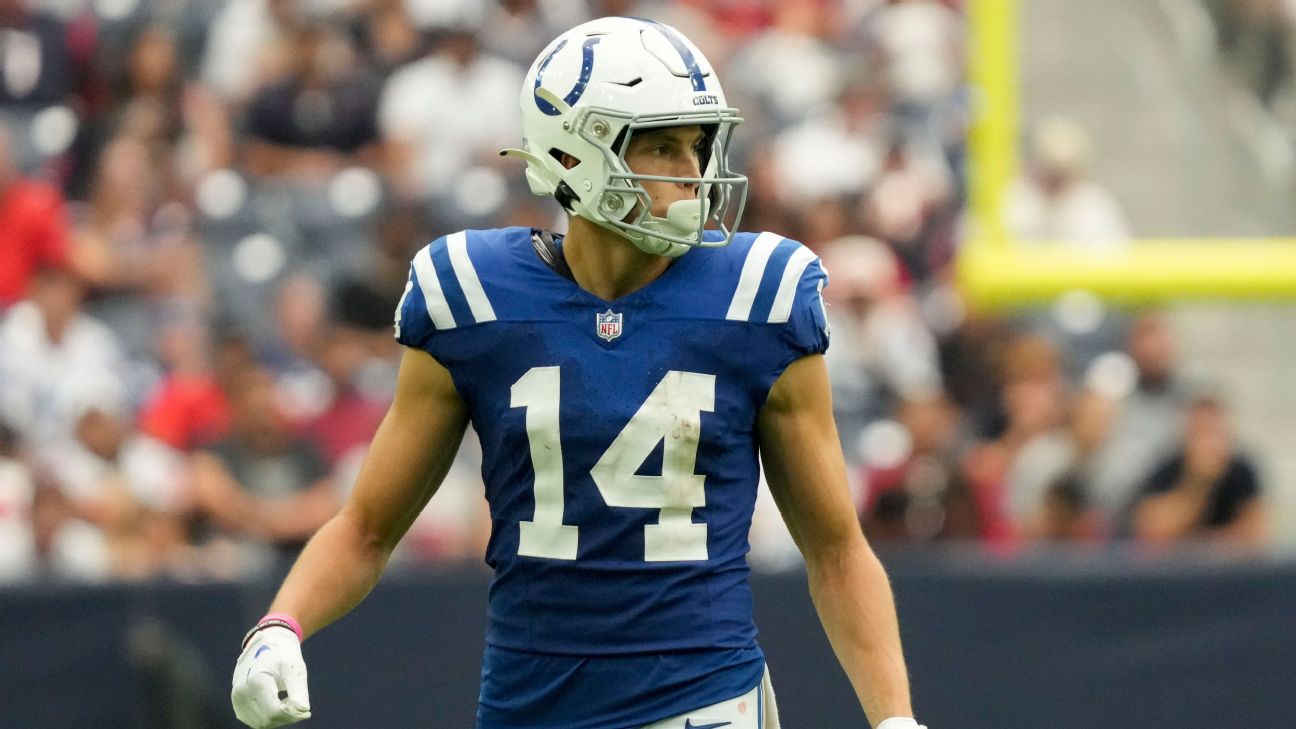 Colts  Alec Pierce ready for bigger role and Adonai Mitchell competition