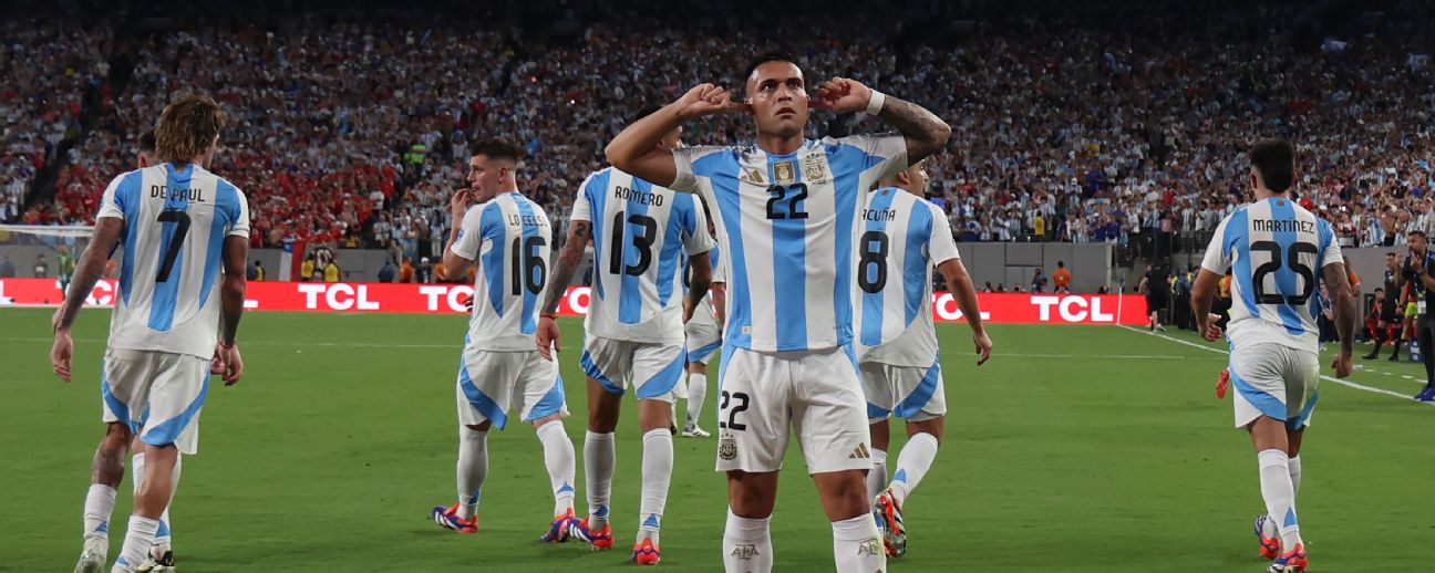 Follow live: Argentina take on Ecuador in Copa América quarterfinals