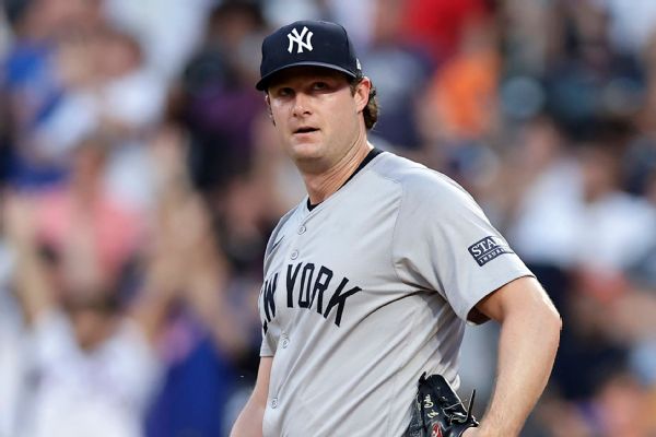 Yankees' Gerrit Cole rocked for four homers in loss to Mets