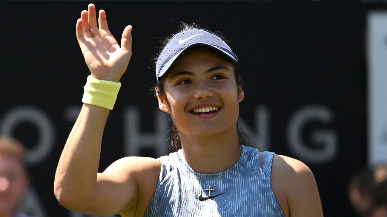 Injury-free Raducanu revels in Wimbledon return