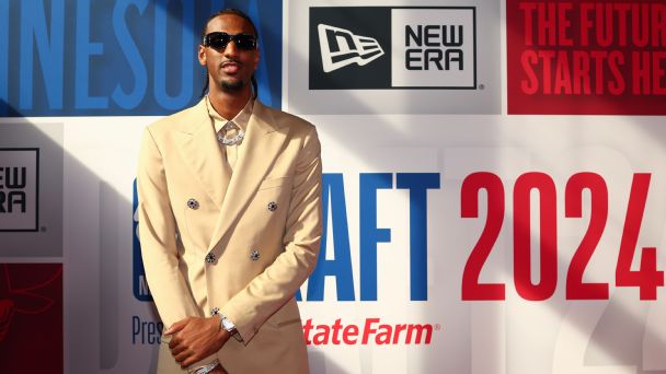 Sarr, Dillingham headline best dressed for the 2024 NBA draft