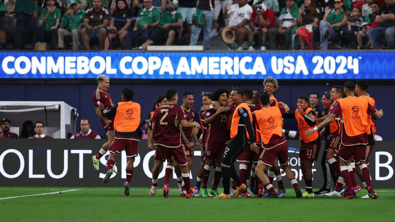 Mexico on ropes at Copa after loss to Venezuela www.espn.com – TOP