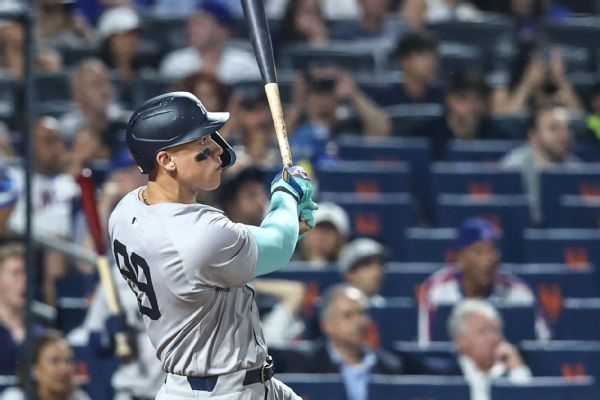 While Yanks reel, Judge stays hot with 30th homer