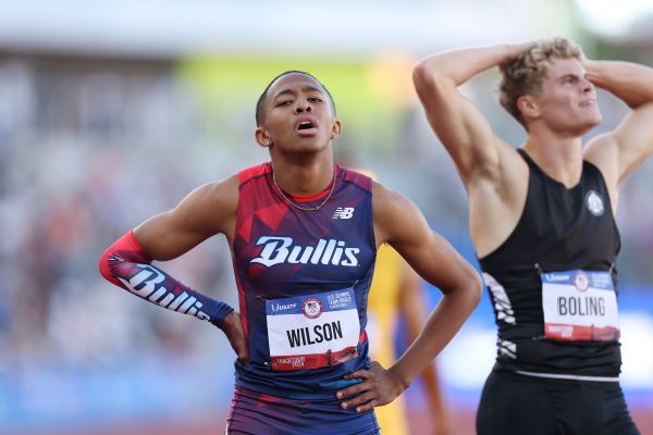 Source: Wilson in 4×400 relay, to set age record