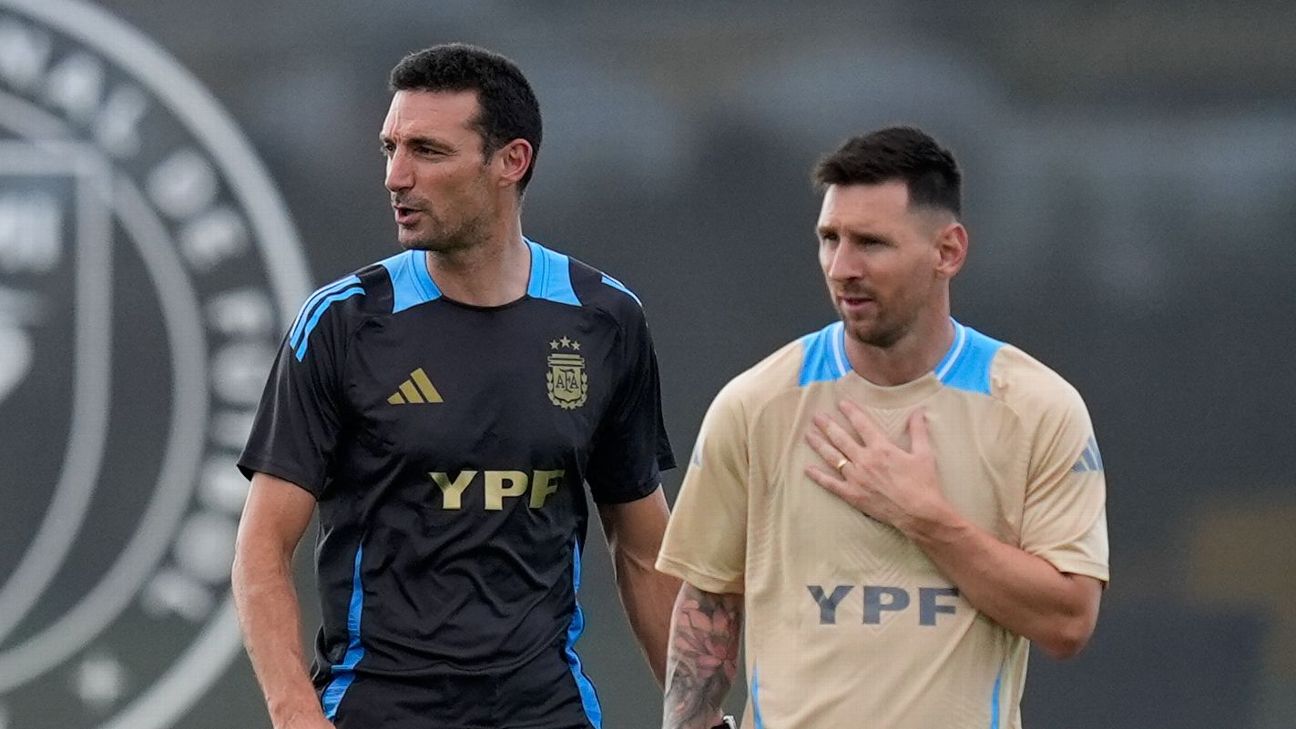Messi  Scaloni to miss Argentina final group match