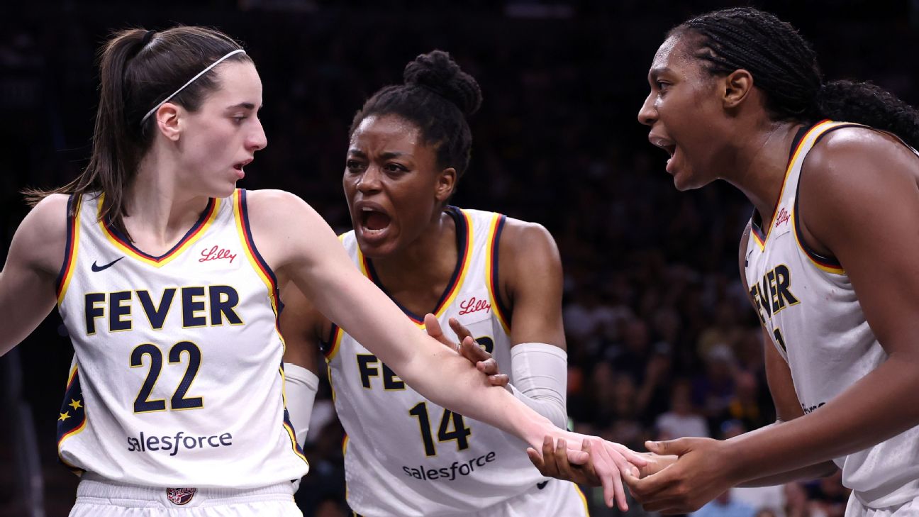 WNBA Power Rankings: Fever heat up, climb two spots to No. 6 www.espn.com – TOP