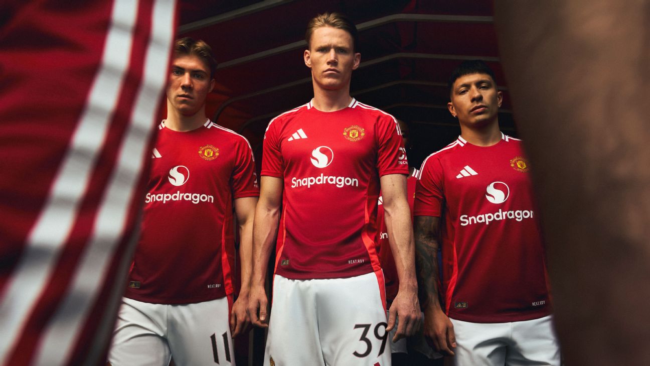 Here we glow! Man United reveal new home kit for 2024-25 season