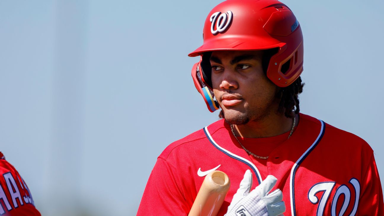 Nationals call up top prospect James Wood for debut vs. Mets