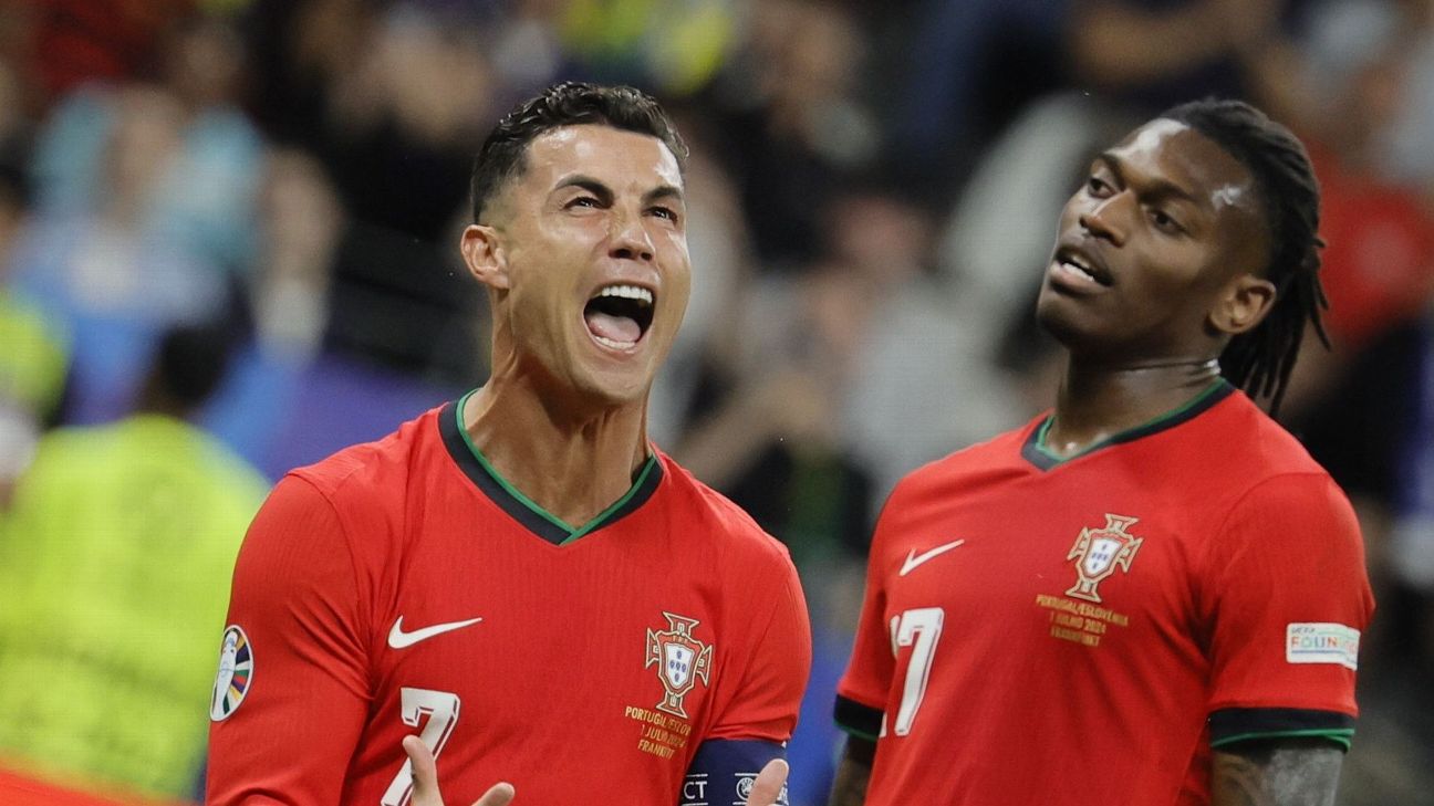 Follow live: Ronaldo, Portugal take on Slovenia in round of 16