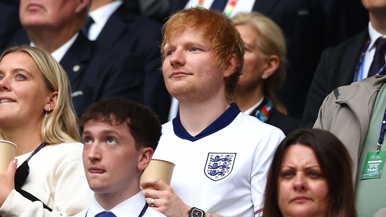 Ed Sheeran plays private gig for England team www.espn.com – TOP