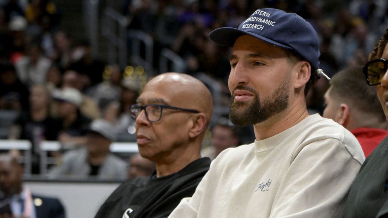 Dad 'disappointed' Klay Thompson picked Mavericks over Lakers