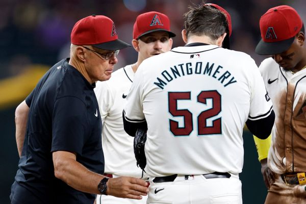 Pitching coach  others out after D-backs  struggles