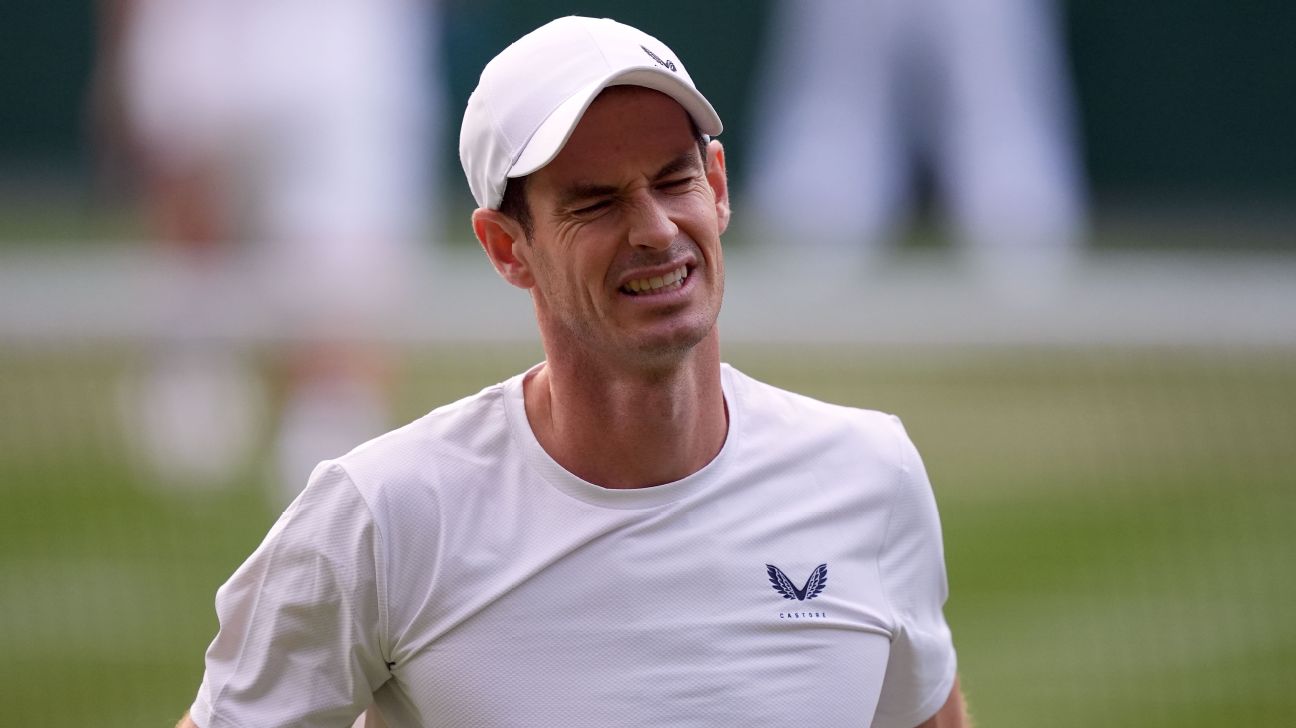 Andy Murray's Wimbledon farewell starts with loss