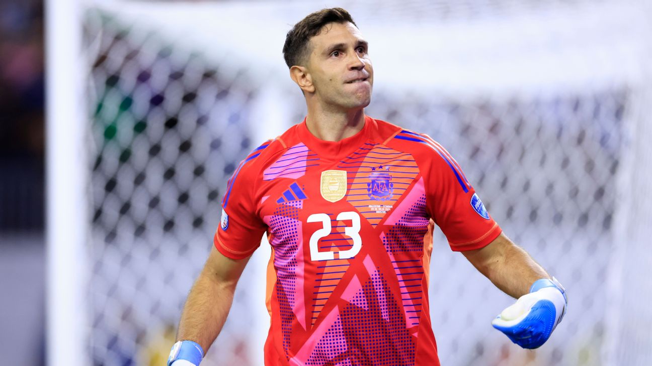 Dibu Martínez, figura: se mostró emocionado y orgulloso tras la nueva  hazaña con Argentina - ESPN