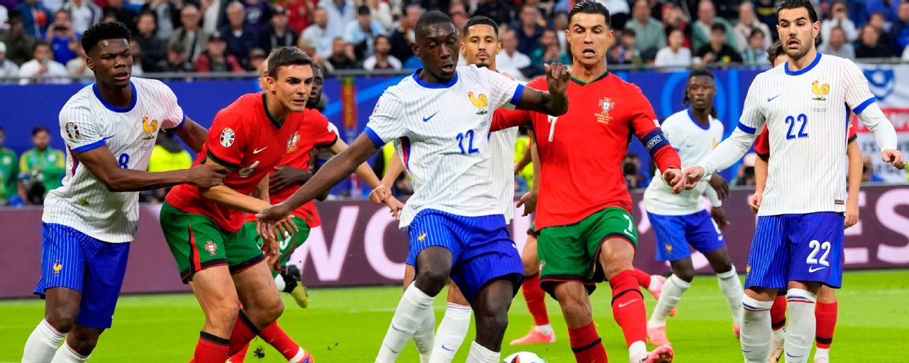 Follow live: Portugal, France meet in Germany for Euro 2024 quarter-finals