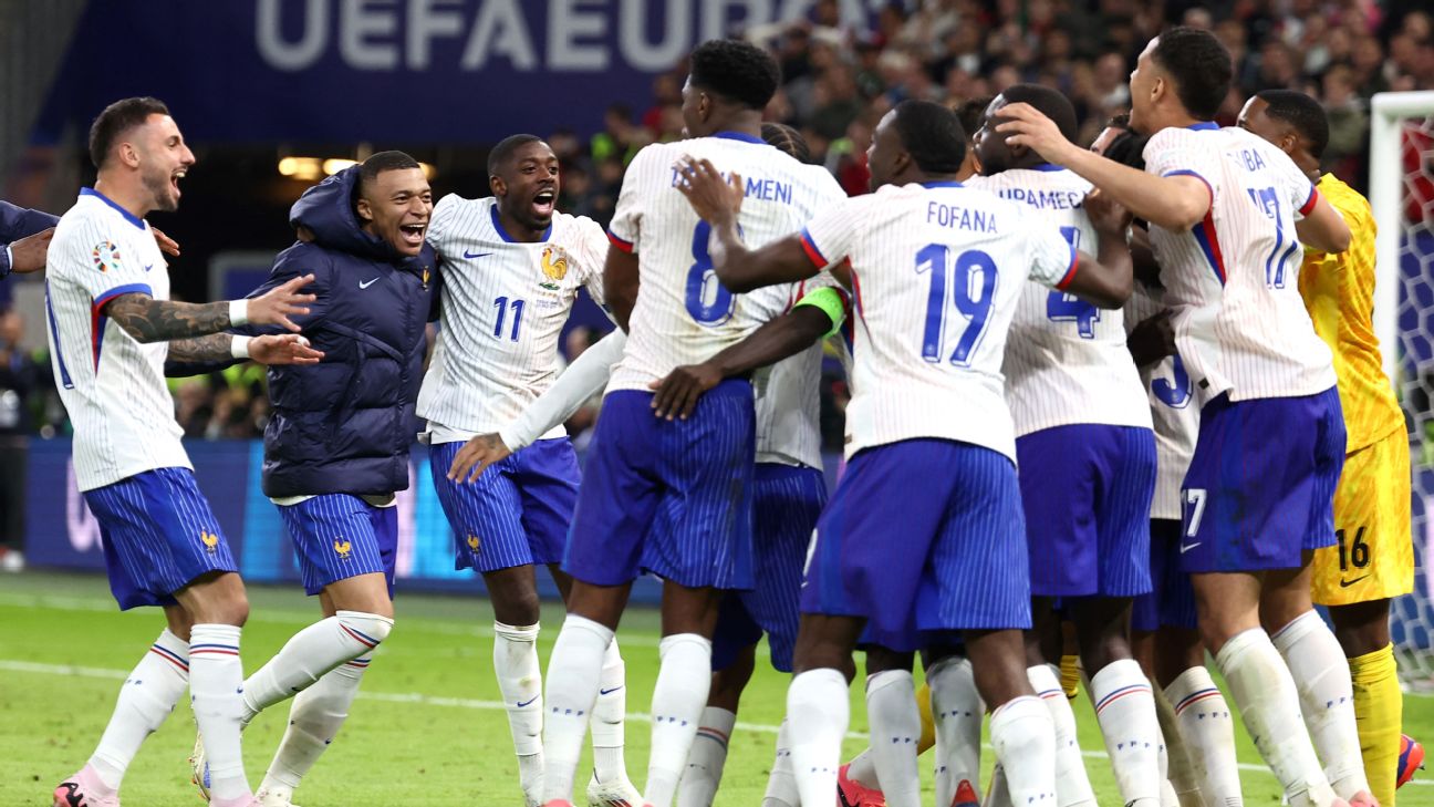 Euro 2024 Daily: France sneak into semis without Mbappé