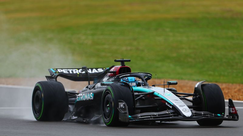 Russell beats Hamilton to take F1 pole