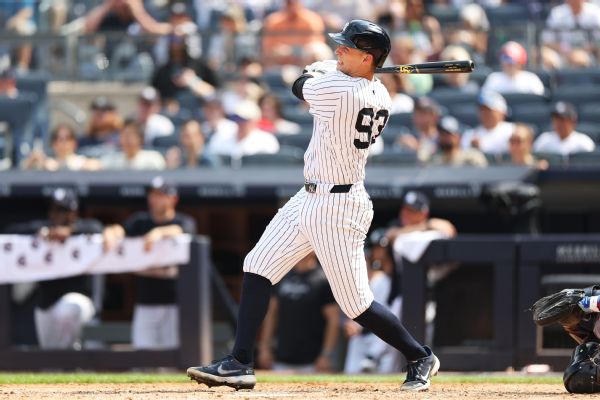 Rice's 'magical' 3-HR day a first by Yanks rookie
