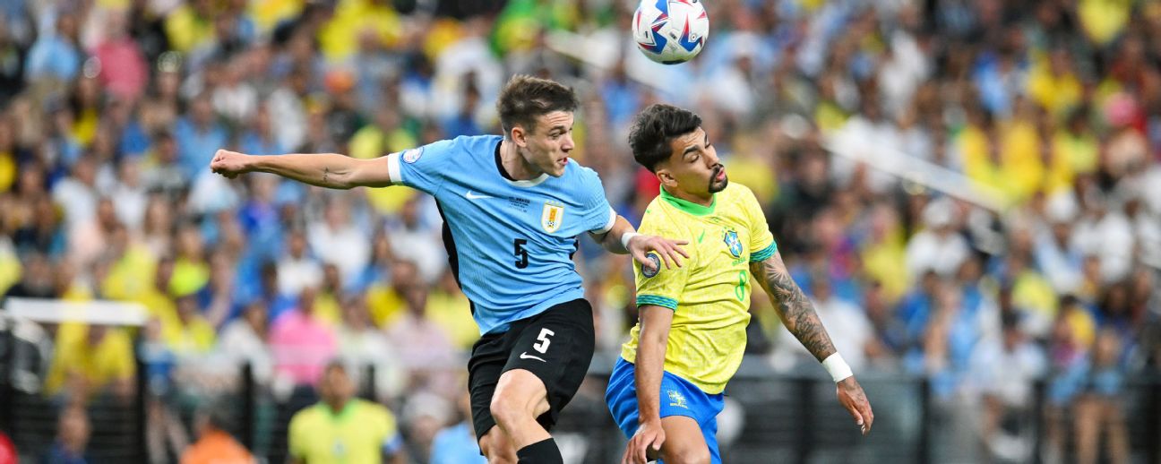 Follow live: Uruguay and Brazil battle for a spot in Copa América semifinals