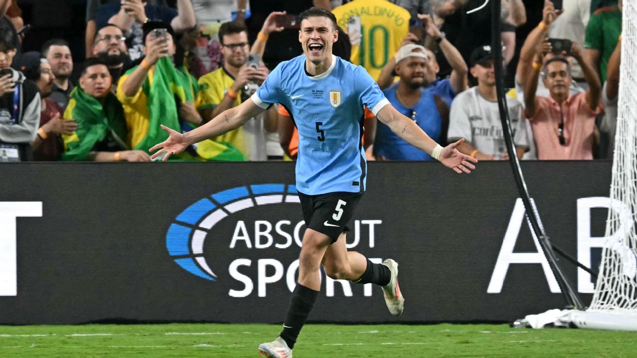 Uruguay knock out Brazil in Copa QF shootout