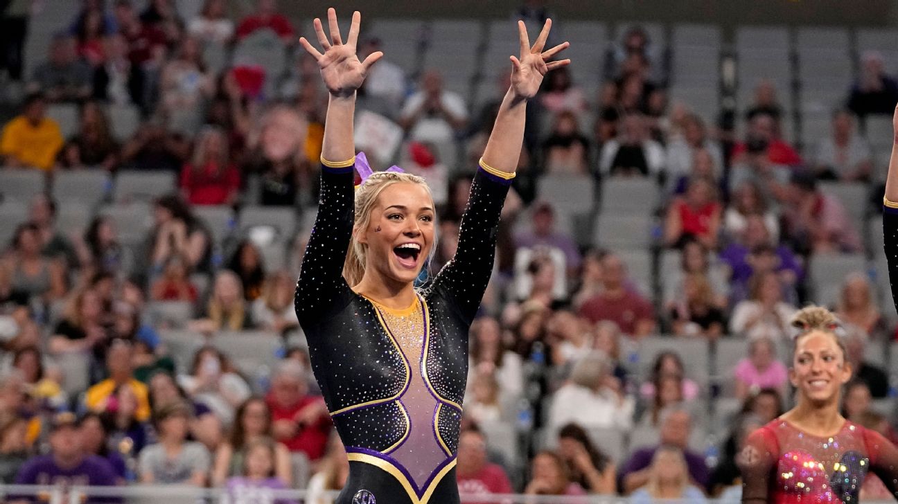 'Not Dunne yet': Gymnast set for 5th year at LSU