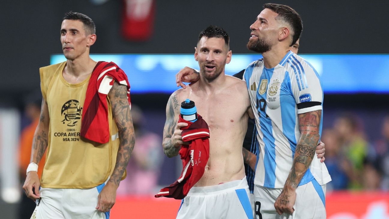 Messi in awe as Argentina 'old guard' back in final