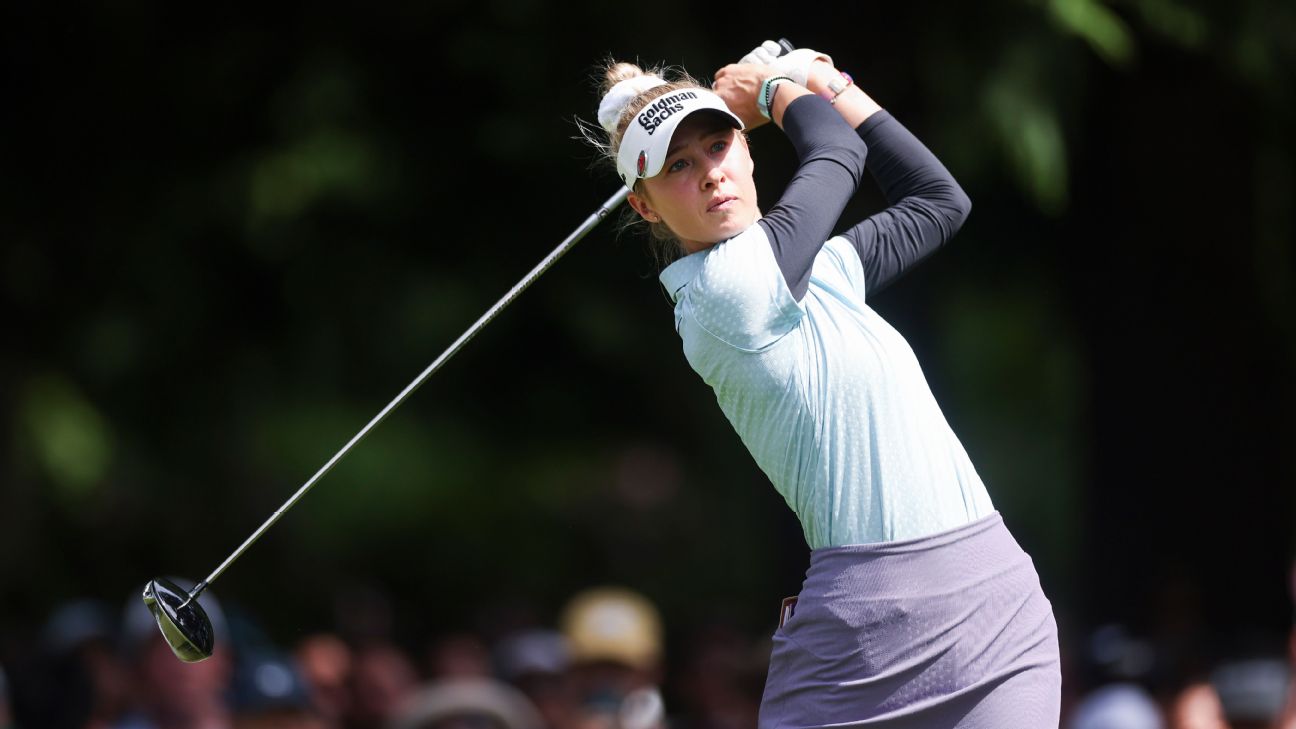 Nelly Korda  Lilia Vu and Rose Zhang look for Olympic inspiration at Amundi Evian Championship
