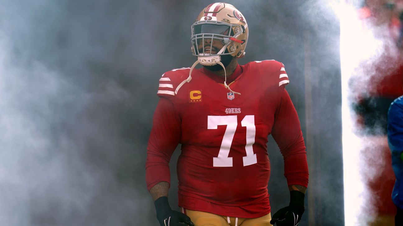49ers Trent Williams Commits Playing Into 40s Despite Injury