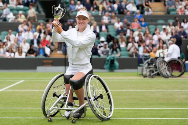 De Groot wins 15th straight GS wheelchair title
