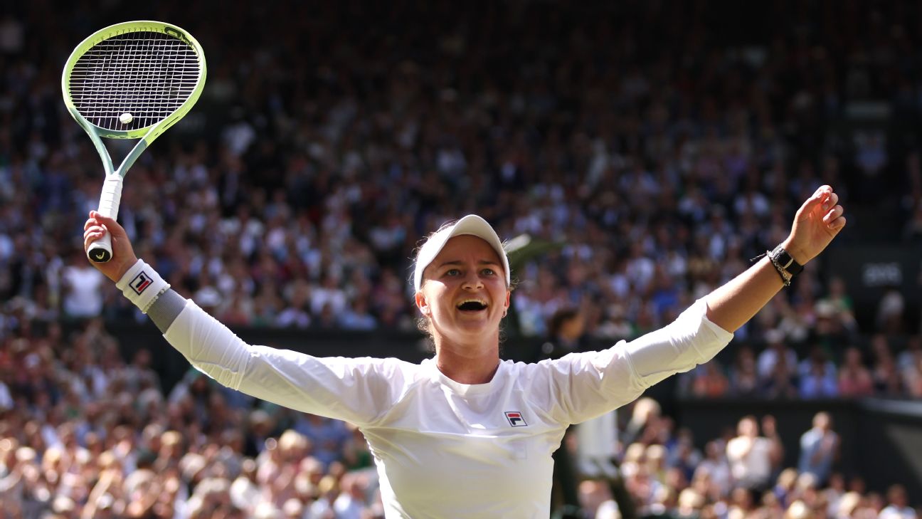 Barbora Krejcikova is back on top after a roller-coaster three years