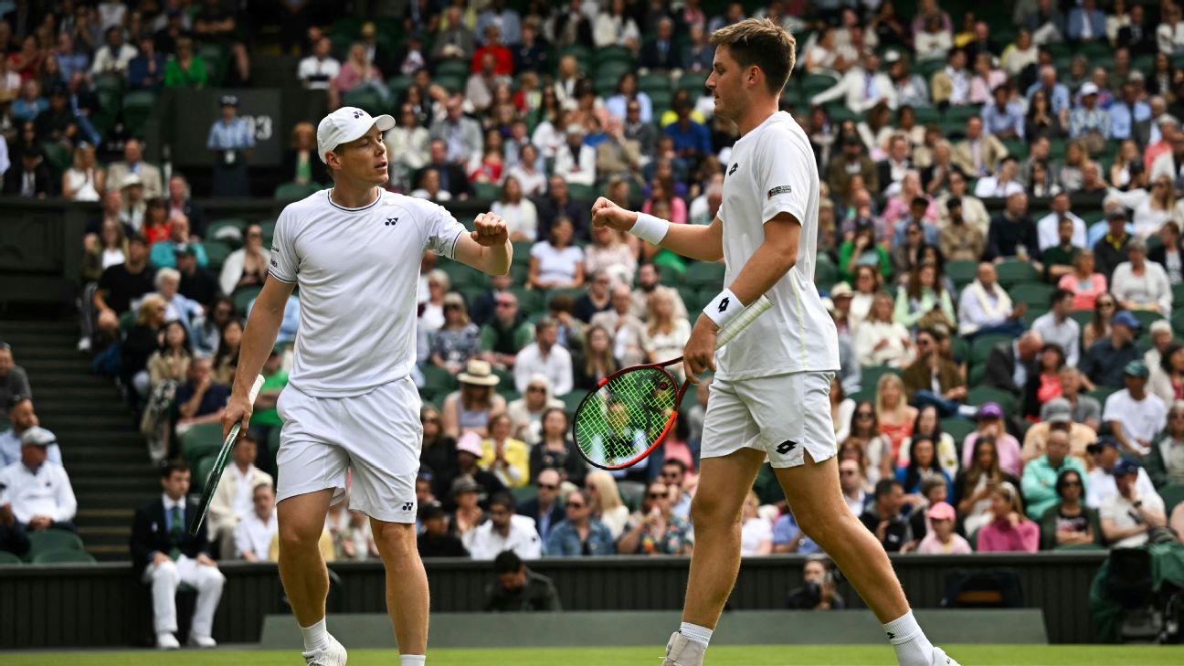 Brit Henry Patten wins men's doubles at Wimbledon